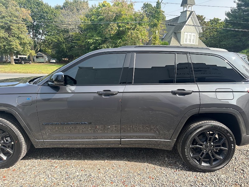 Car window tinting or car window tint