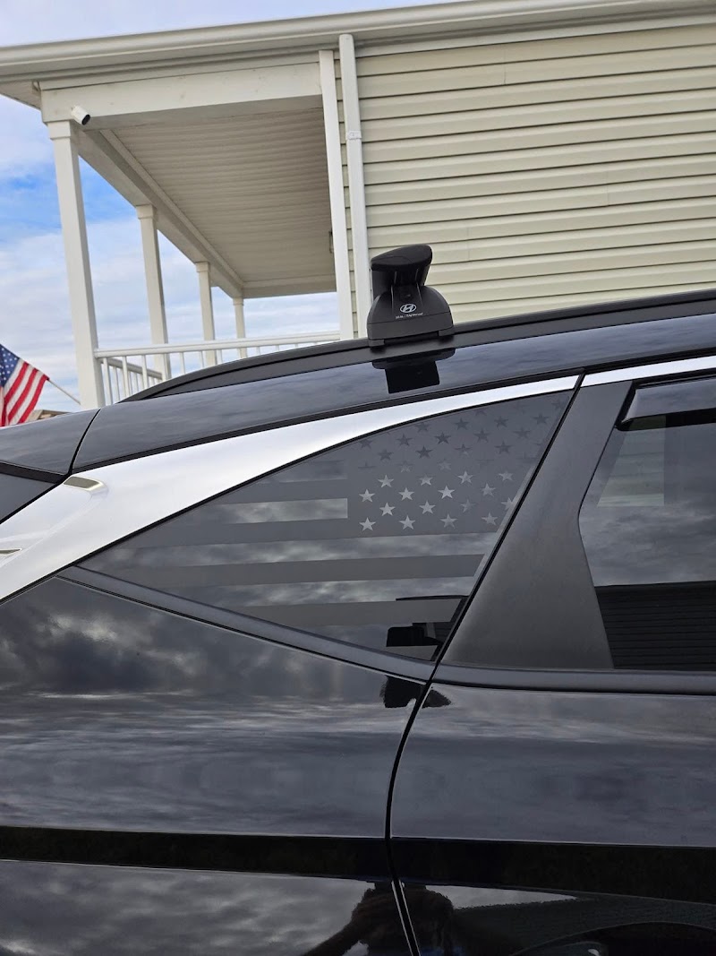 Car window tinting or car window tint