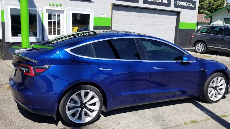 Car window tinting or car window tint