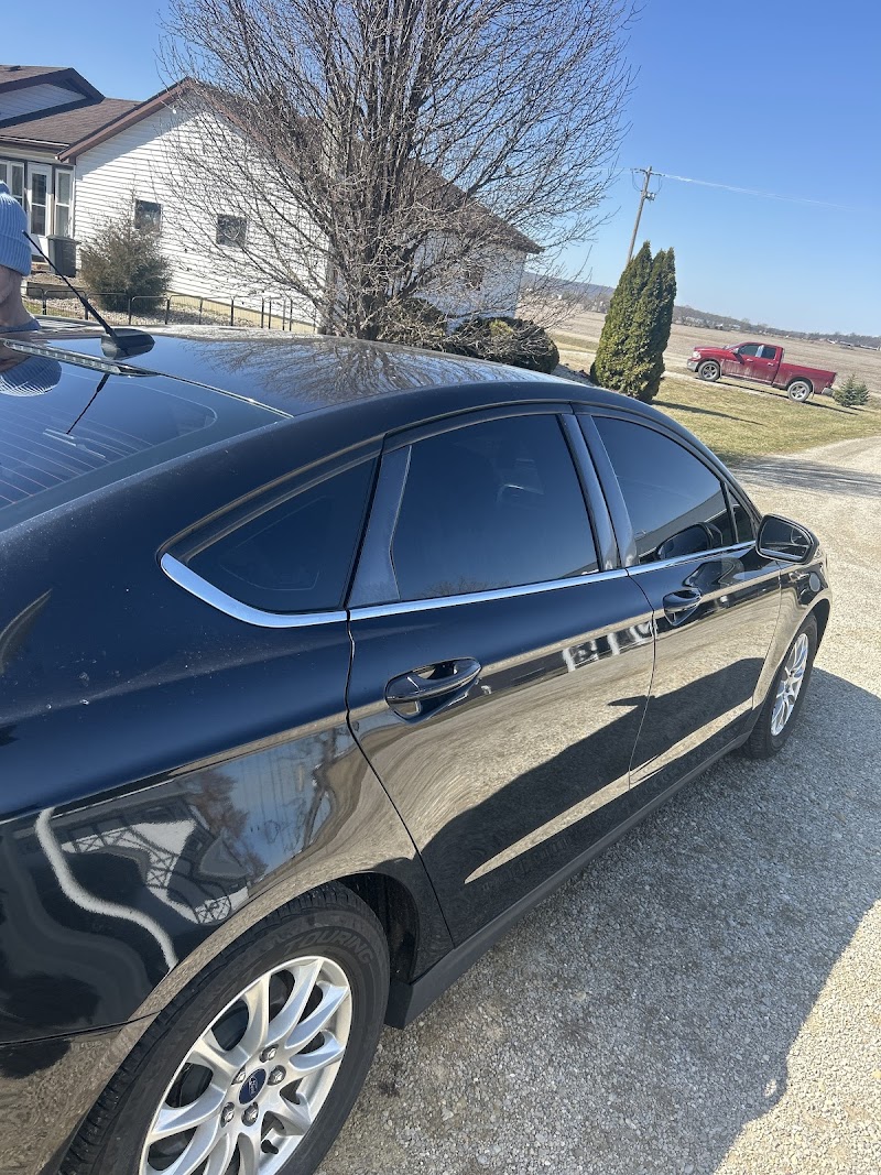 Car window tinting or car window tint