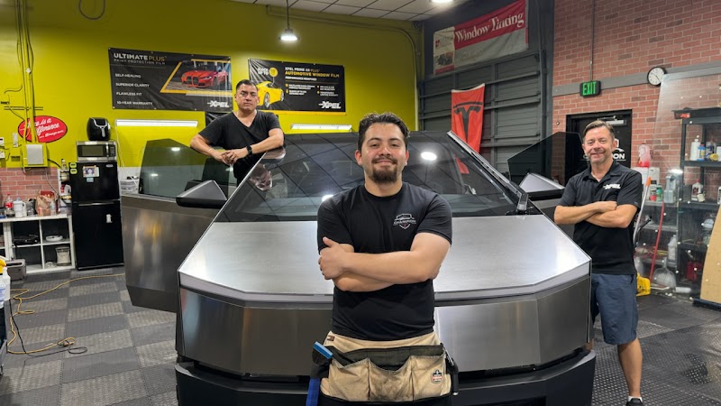 Car window tinting or car window tint