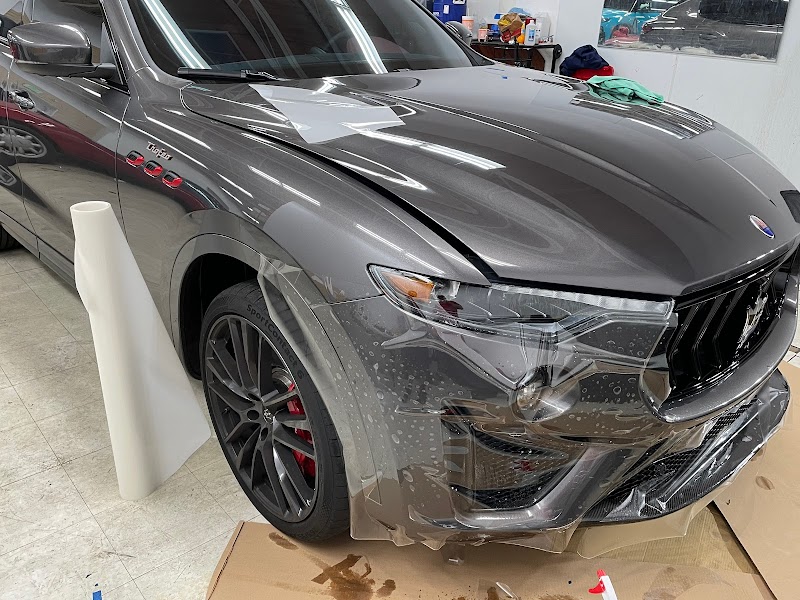 Car window tinting or car window tint