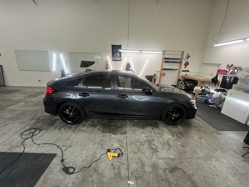 Car window tinting or car window tint