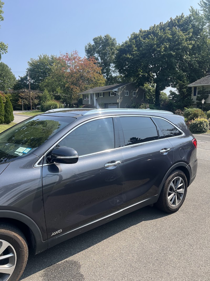 Car window tinting or car window tint