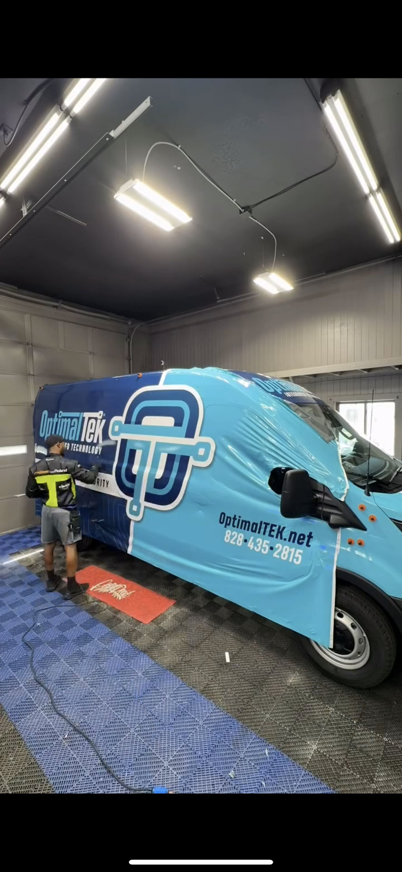 Car window tinting or car window tint