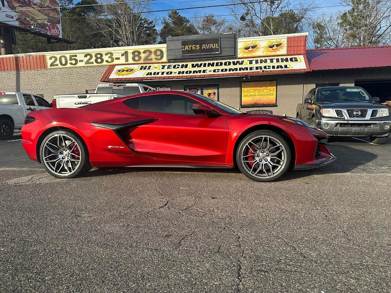 Car window tinting or car window tint