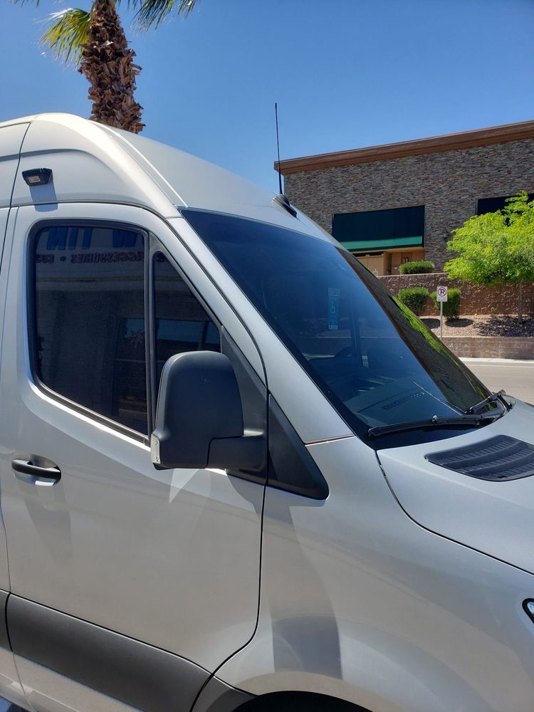 Car window tinting or car window tint