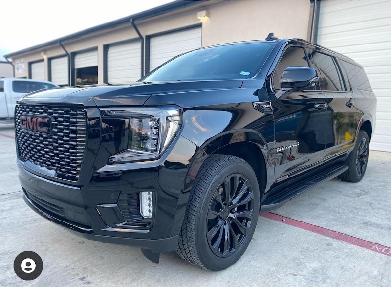 Car window tinting or car window tint
