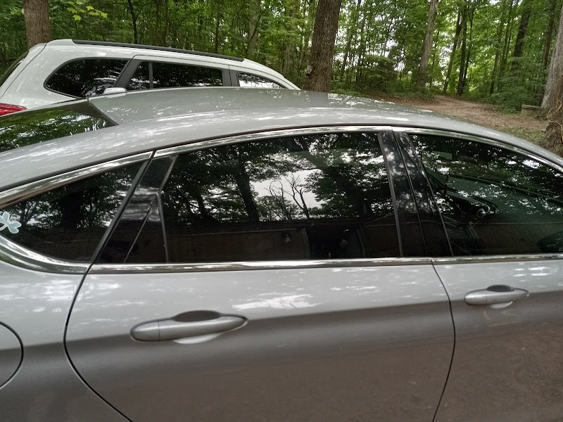 Car window tinting or car window tint