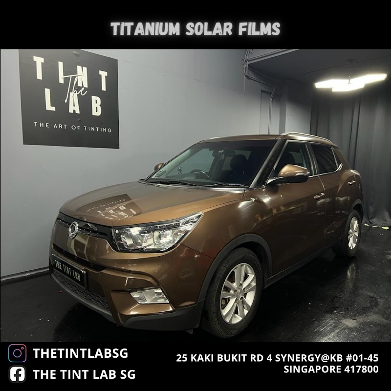Car window tinting or car window tint
