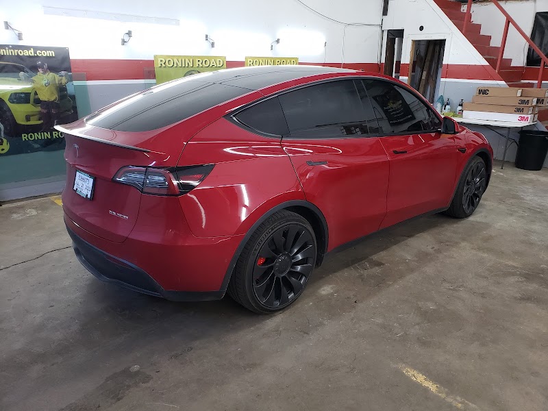 Car window tinting or car window tint