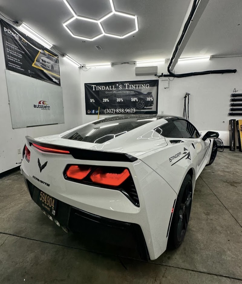 Car window tinting or car window tint