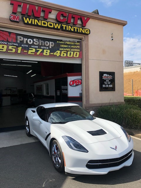 Car window tinting or car window tint