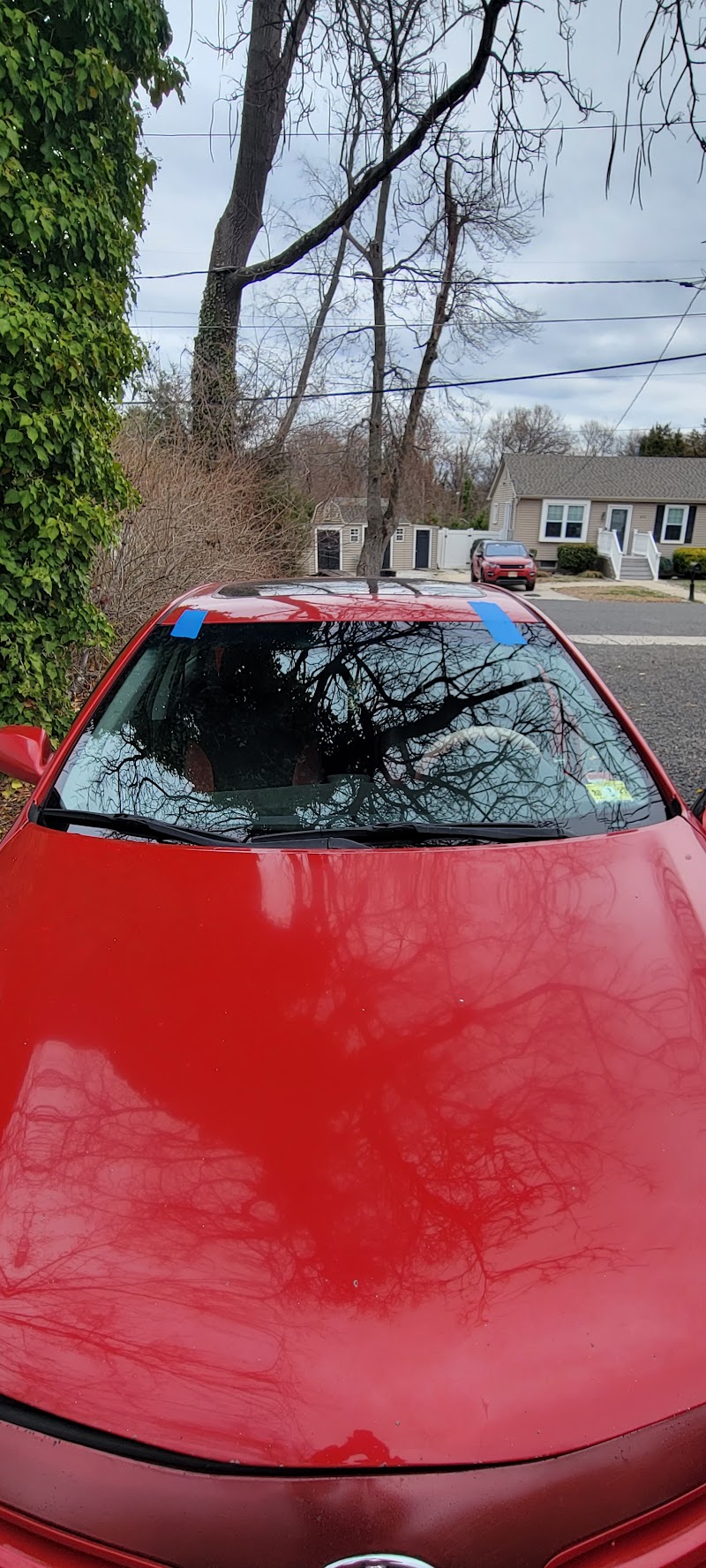 Car window tinting or car window tint