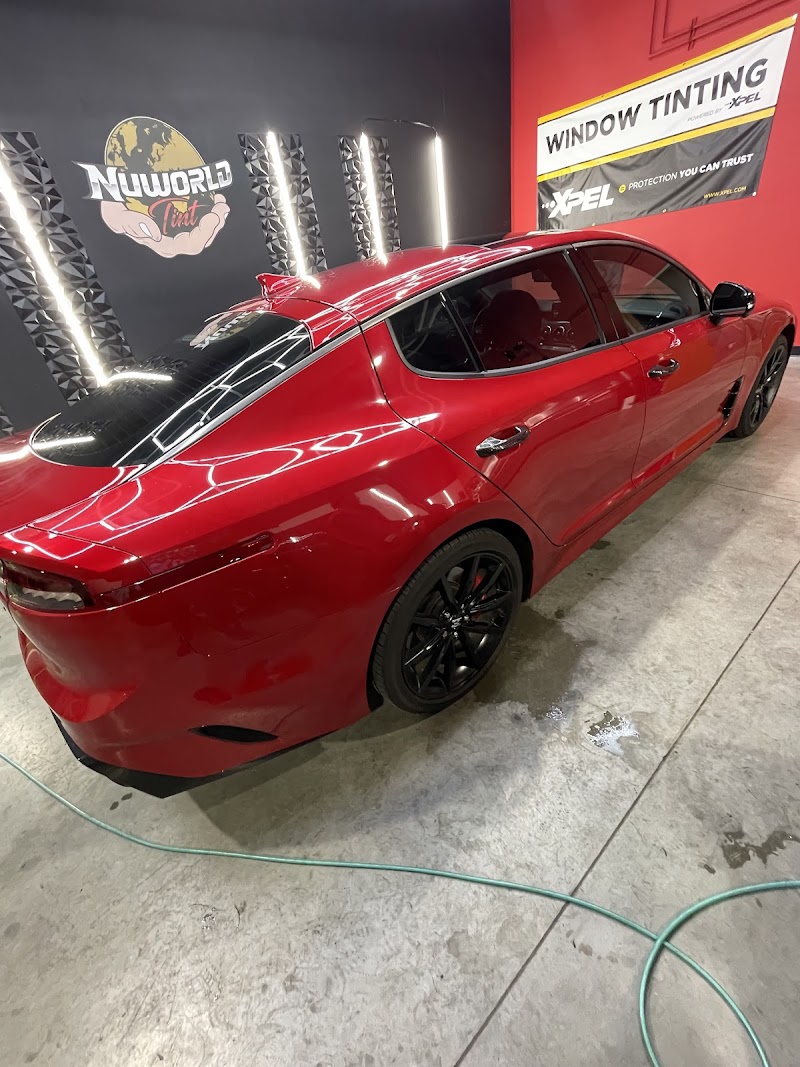 Car window tinting or car window tint
