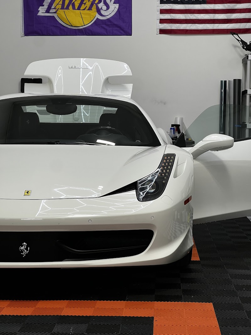 Car window tinting or car window tint
