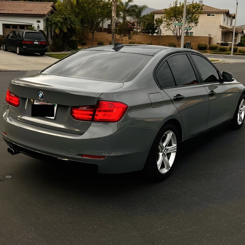 Car window tinting or car window tint