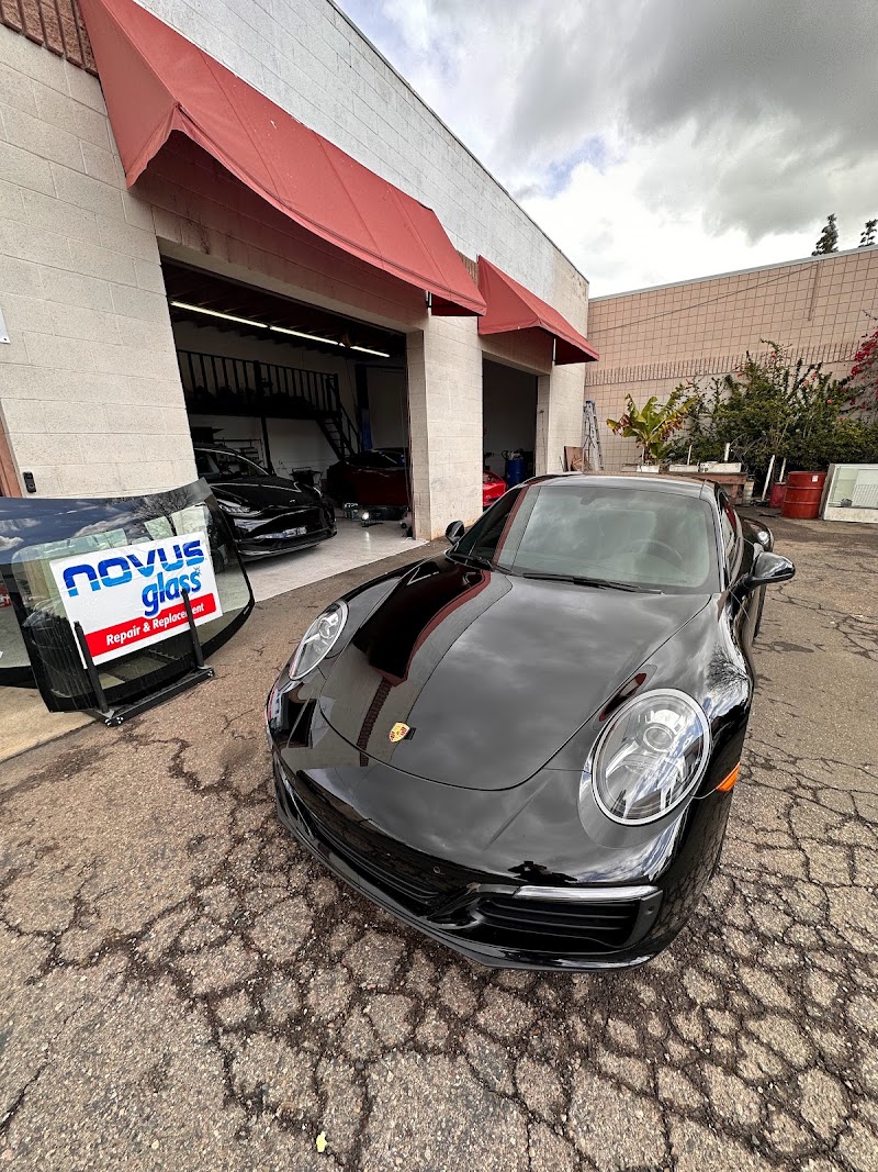 Car window tinting or car window tint