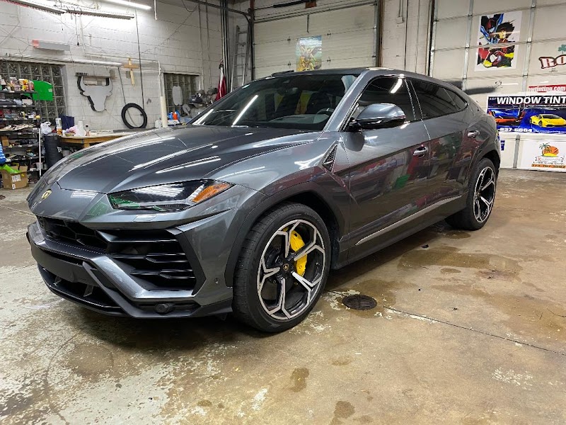 Car window tinting or car window tint