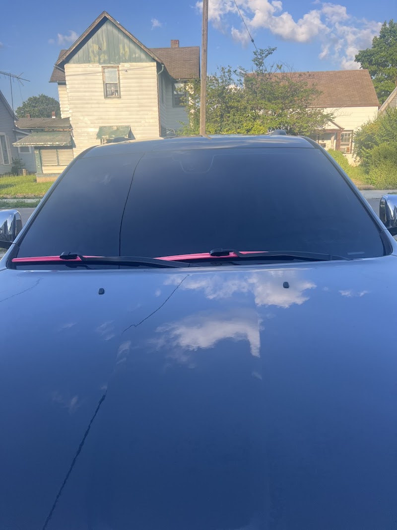 Car window tinting or car window tint