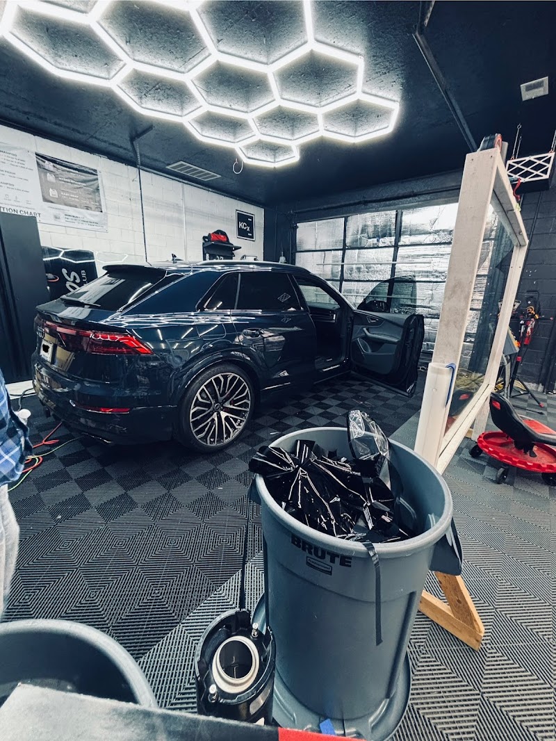 Car window tinting or car window tint