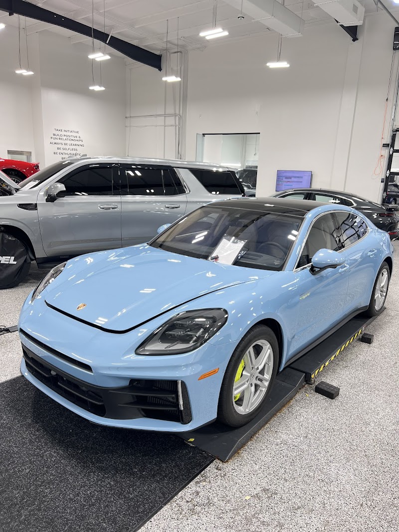 Car window tinting or car window tint