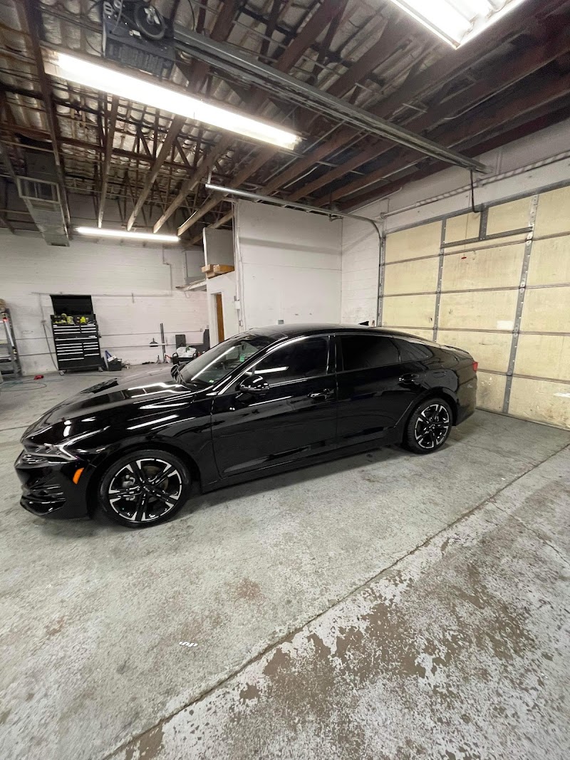 Car window tinting or car window tint