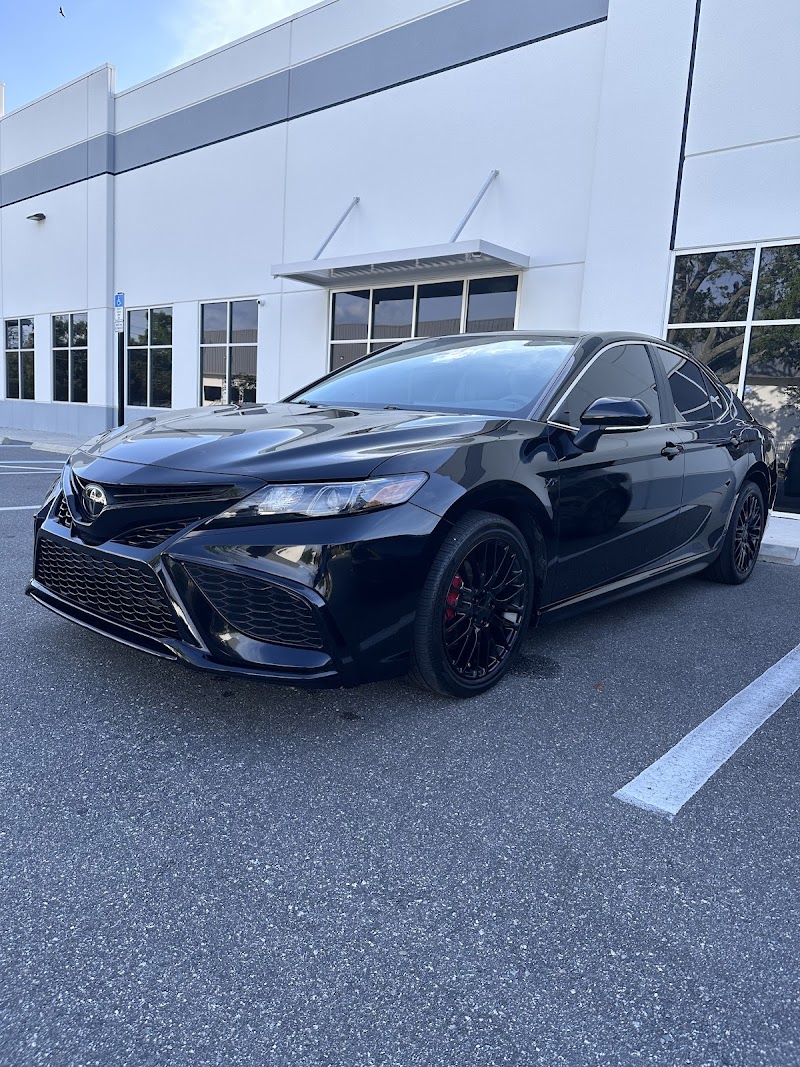 Car window tinting or car window tint