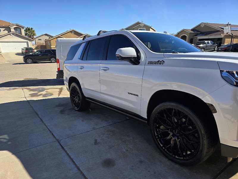 Car window tinting or car window tint