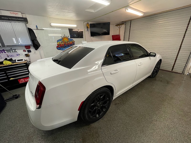 Car window tinting or car window tint