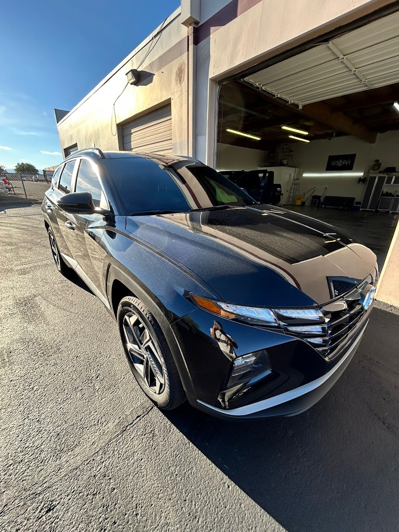 Car window tinting or car window tint