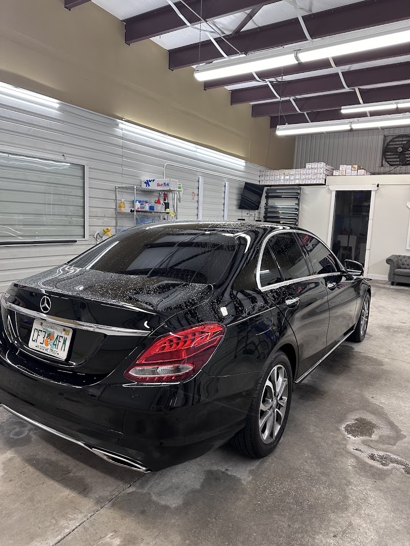 Car window tinting or car window tint