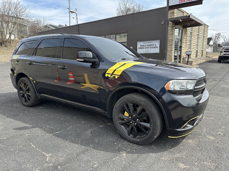 Car window tinting or car window tint