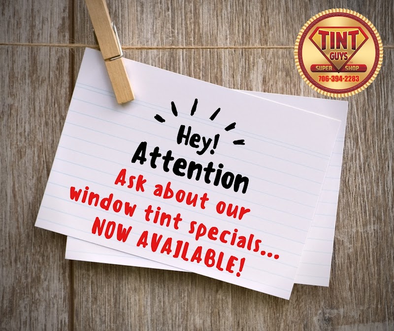 Car window tinting or car window tint