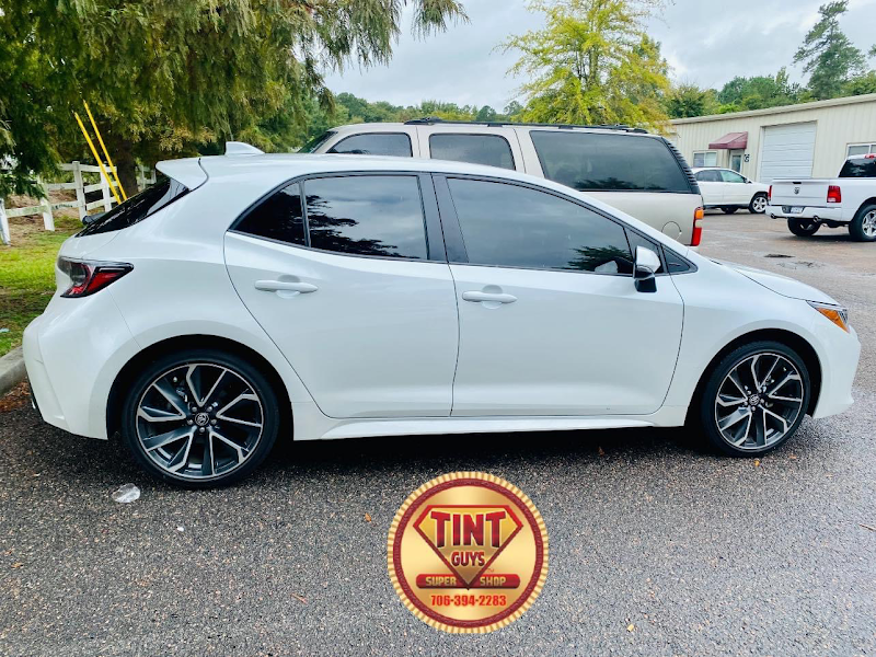 Car window tinting or car window tint