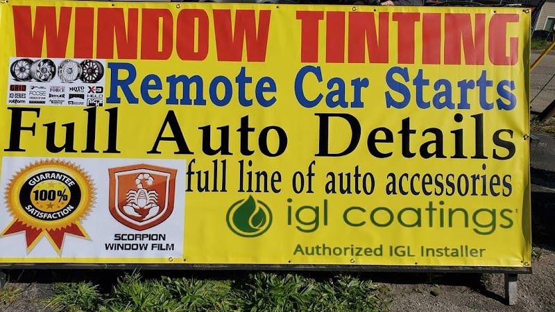 Car window tinting or car window tint