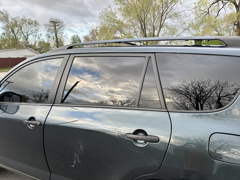 Car window tinting or car window tint