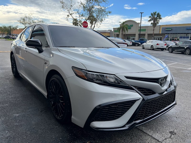 Car window tinting or car window tint