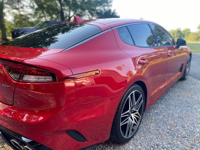 Car window tinting or car window tint