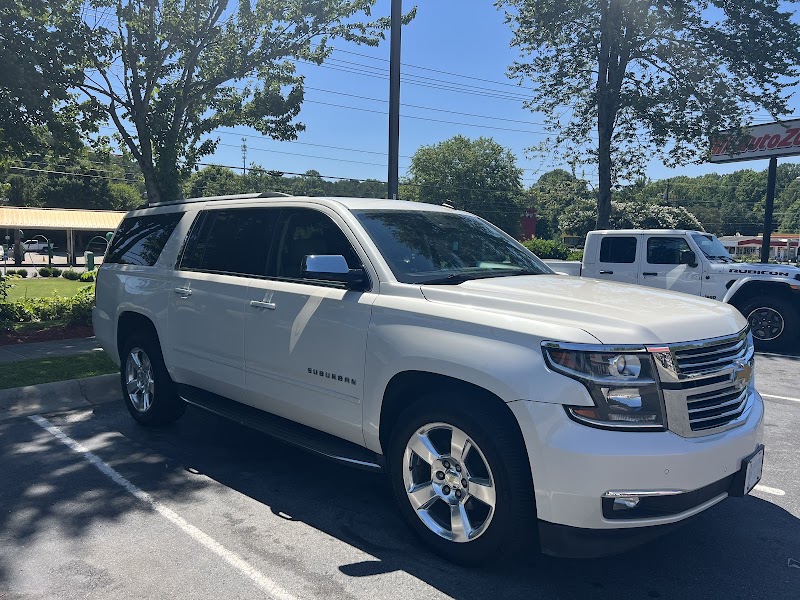 Car window tinting or car window tint