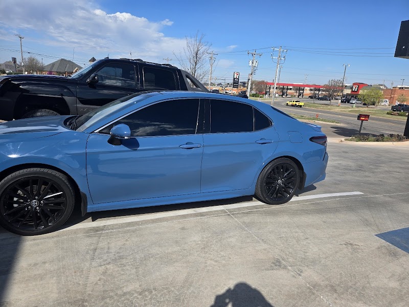 Car window tinting or car window tint