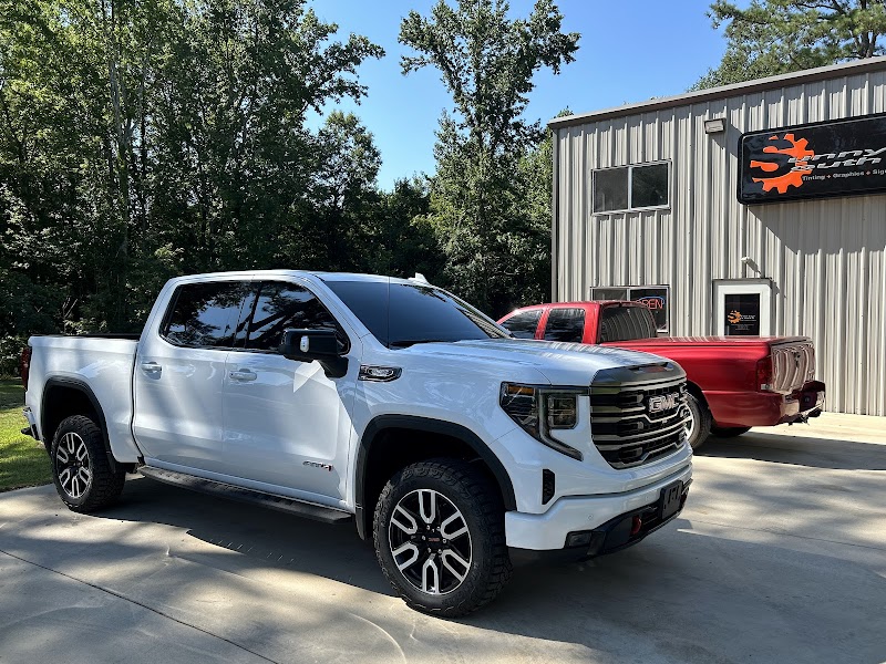 Car window tinting or car window tint