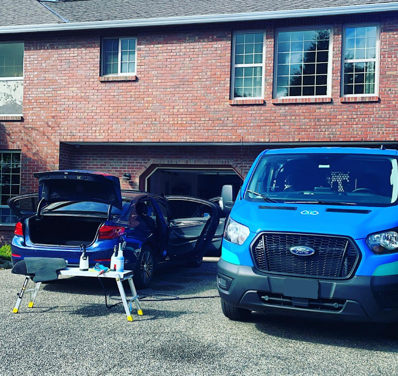Car window tinting or car window tint